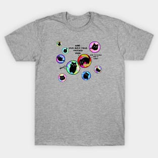 AURIC FIELD KITTIES (clear) T-Shirt